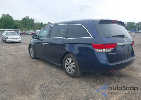 2015 Honda Odyssey Ex z USA, uszkodzony, nr VIN 5FNRL5H43FB009790